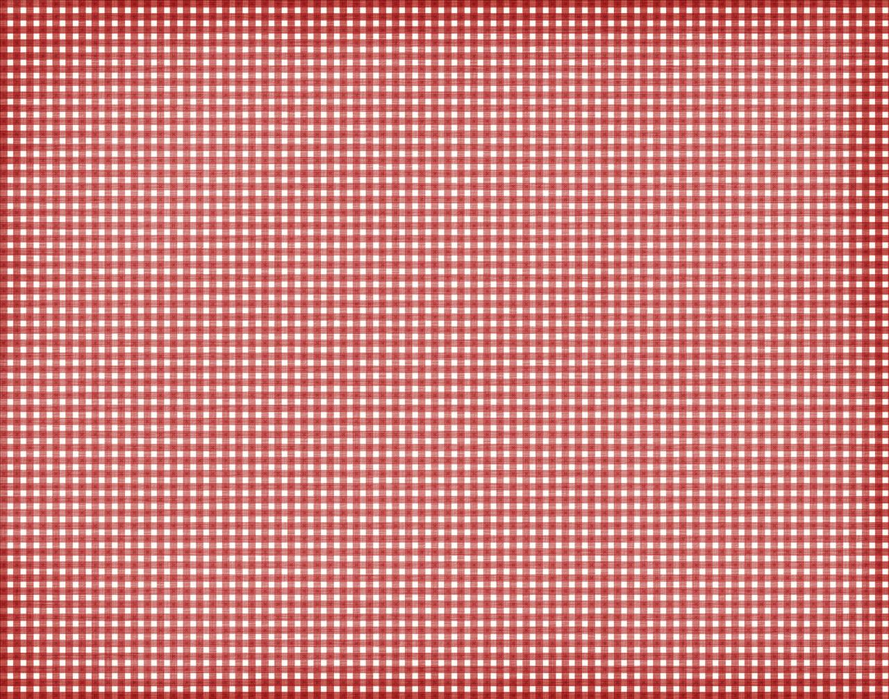 red gingham pattern